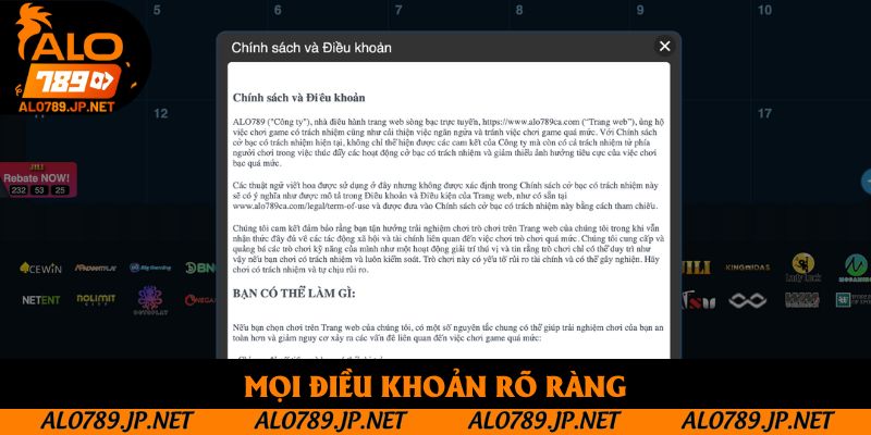 Đăng Nhập Alo789 - Truy Cập Tài Khoản Trong Vài Giây, An Toàn 2025 5 Mọi điều khoản rõ ràng